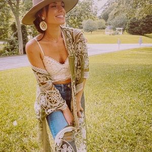 Like NEW Olive Kimono